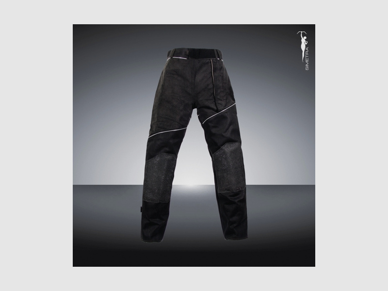Pantalón de tiro para mujer Simetra negro/antracita