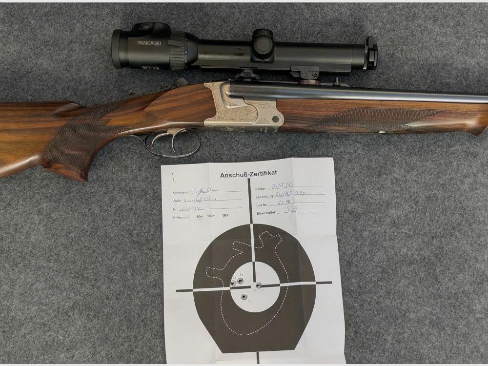 Krieghoff Optima DBD Doppelbüchsdrilling