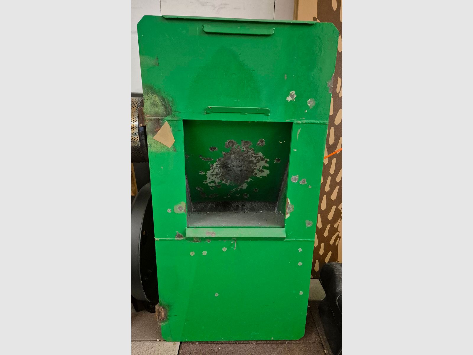 Geschossfang Wechselscheibenautomat