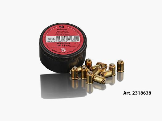 Geco Rimfire/Flobert Catridges 9 mm Blank RN