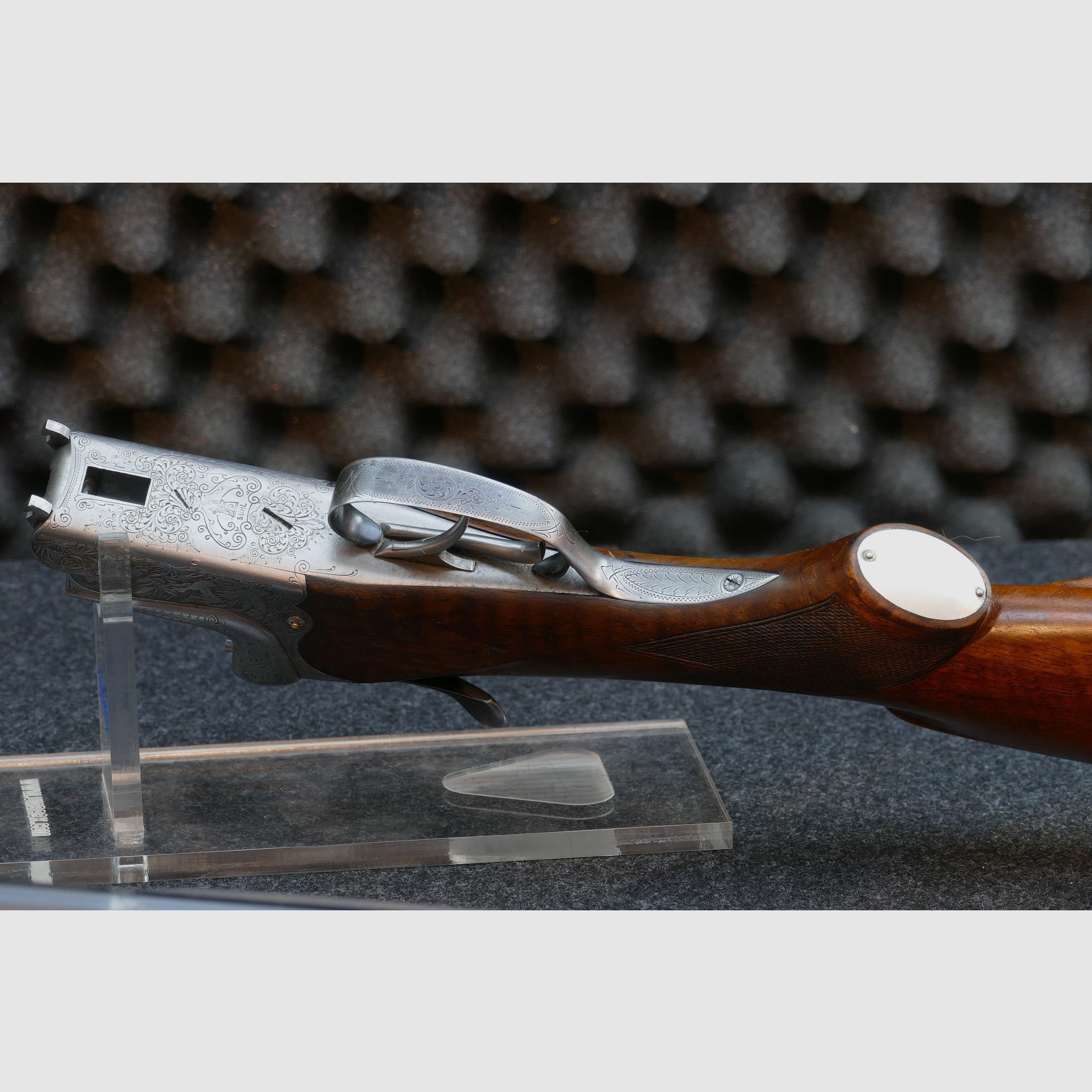 Merkel 201E — Escopeta de doble cañón, Cal. 12/70 (Suhl / 1970)