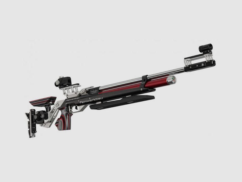 Feinwerkbau 800 Alu Supporté rouge droit taille S carabine à air match