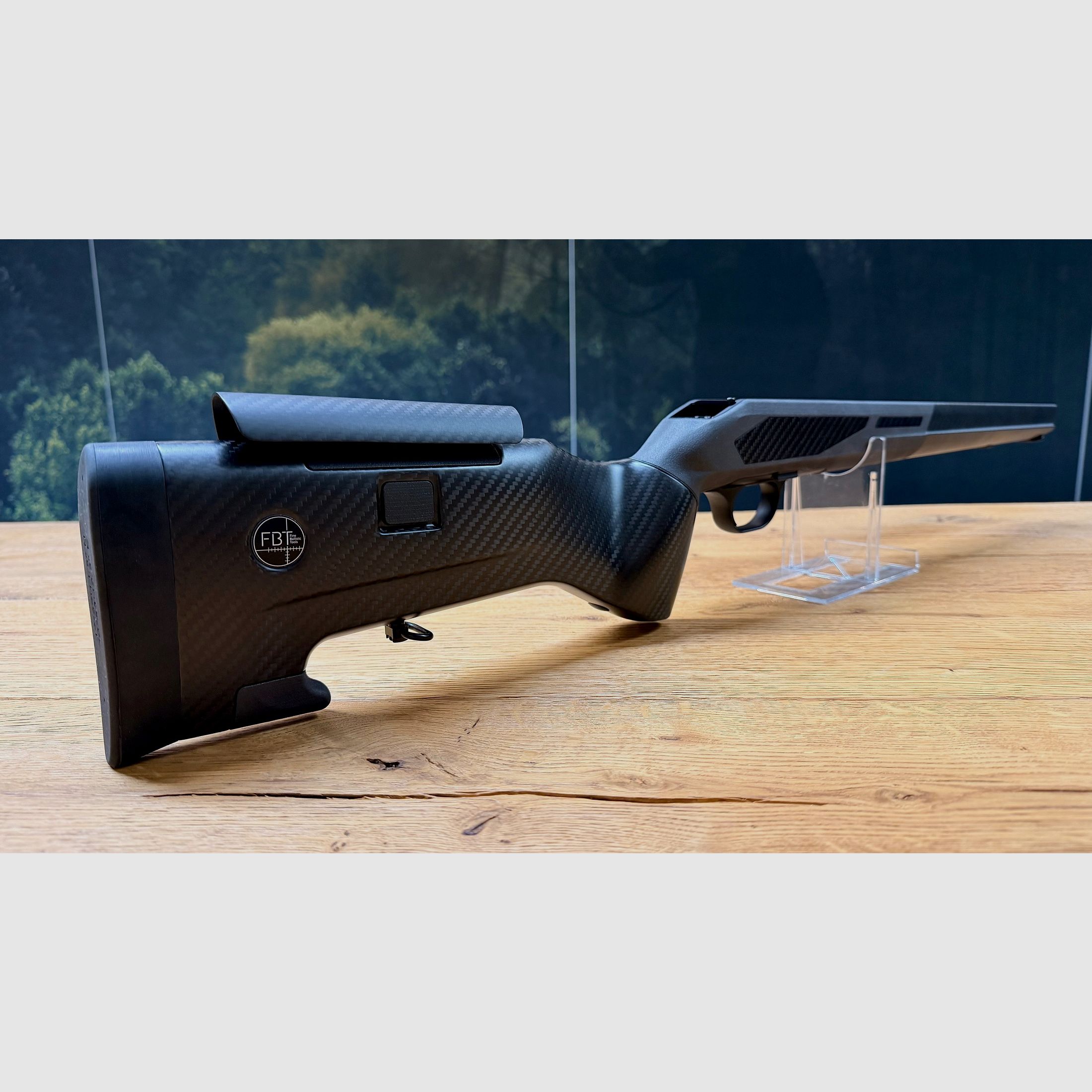 FBT – FINE BALLISTIC TOOLS / CARBON SUPERERGONOMIC SCHAFT FÜR BLASER R8 / MIT R8 SYSTEM!!!
