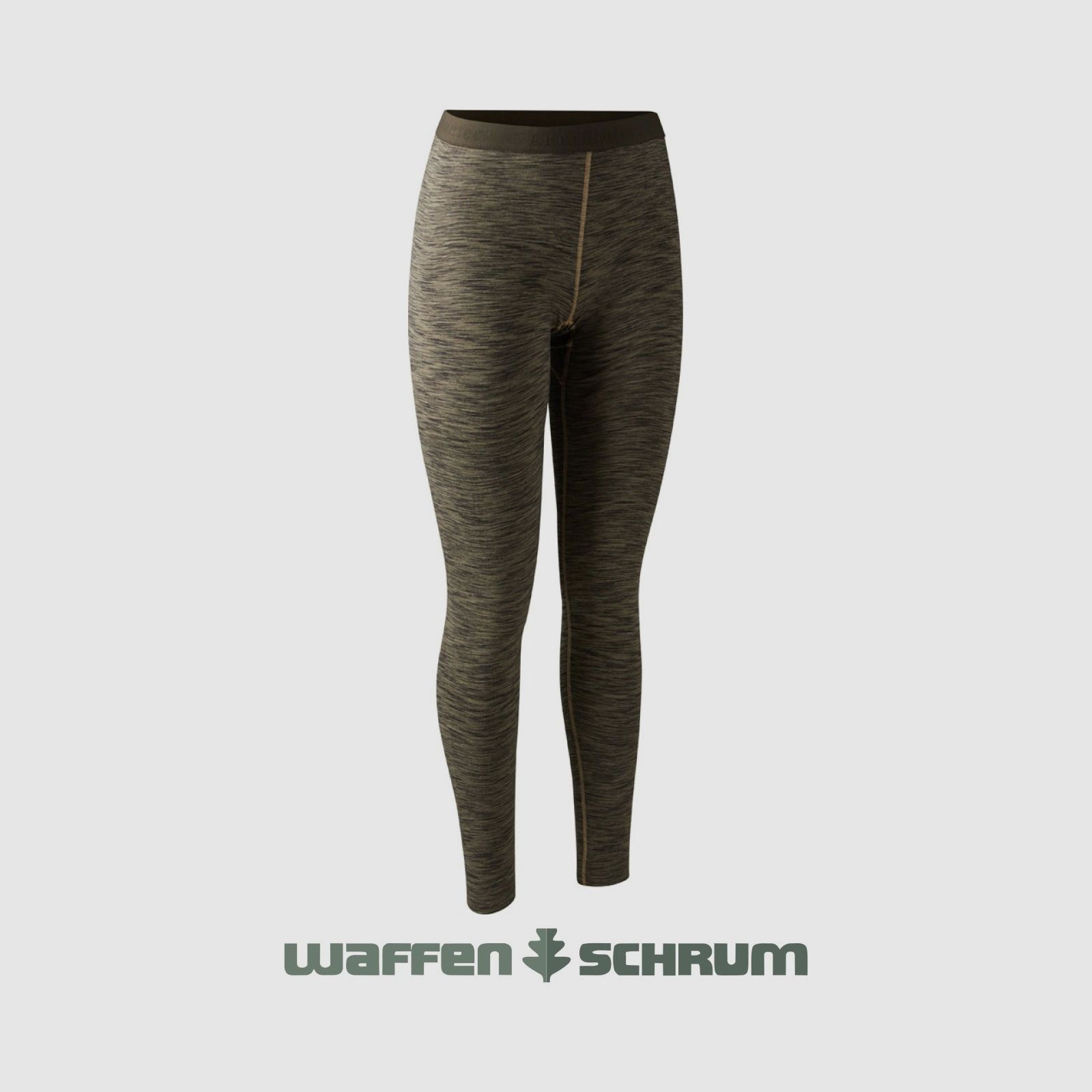 Leggings isolés Deerhunter femme brun mélangé