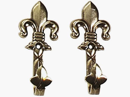 Supporto per pistola, giglio ottone