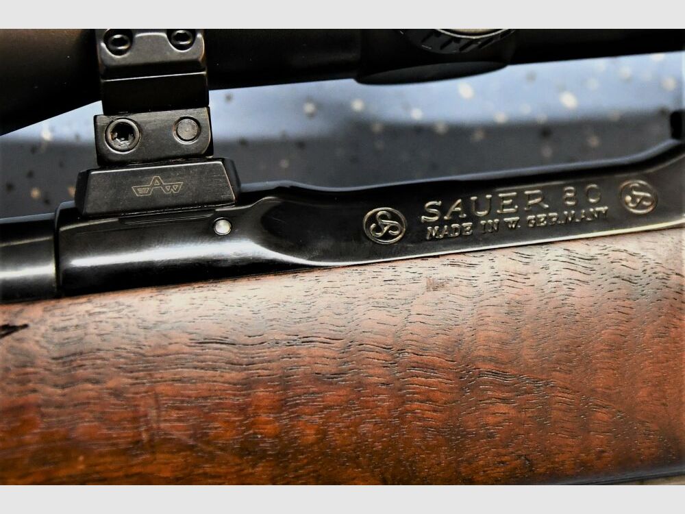 Sauer & Sohn mit Meopta ZF und EAW Montage	 Sauer 80