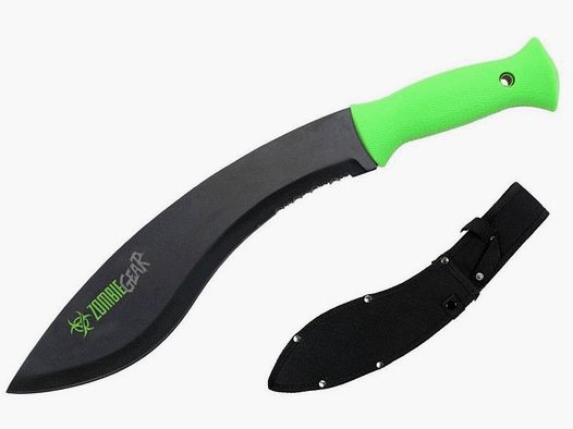 Cuchillo de caza de zombis en estilo Khukri