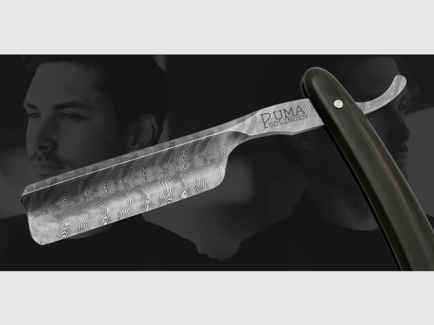 PUMA Rasiermesser - Damast, limitiert auf weltweit 25 Stück