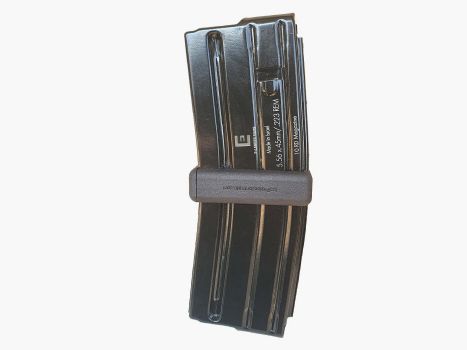 ISSPROTECTION TRADE MAGAZINE COUPLER WITH 2X E-LANDER 10R 5.56 X 45 MM / .223 REM STEEL MAGAZINES
