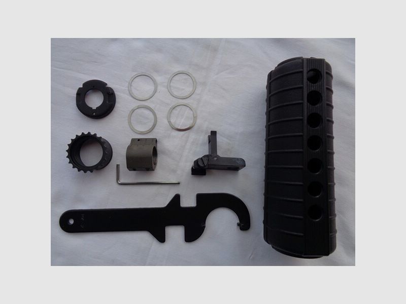 M4/M16 AEG/GBB Set div. Teile für Frontstock + M16 Werkzeug/Tool, neuwertig