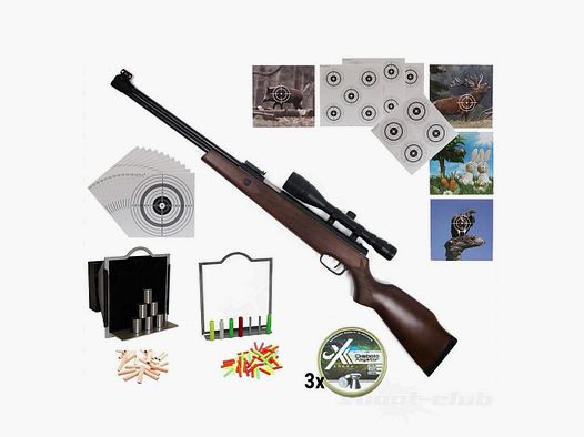 Hämmerli Hunter Force 900 Unterhebel - Spanner Super Target Set