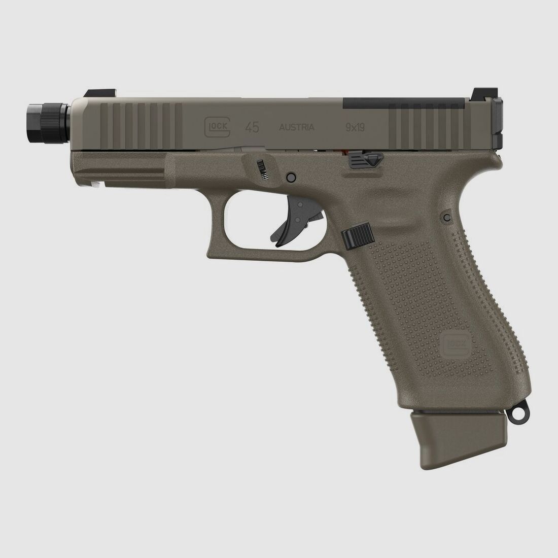 Glock Pistol 45 Gen5/MOS Hunter Edition 9 mm Luger
