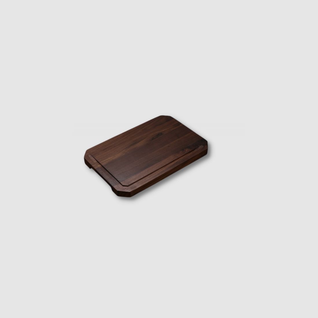 Tabla de cortar PUMA con canal para jugo 45x30cm, nuez