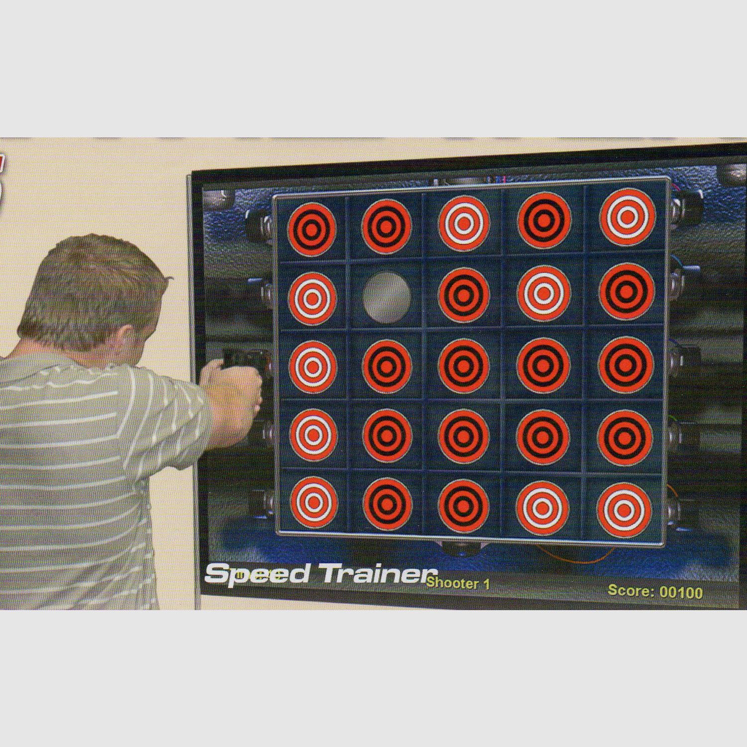 Electronic laser shooting cinema – used