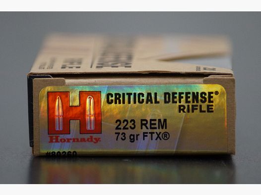 Hornady Critical Defence FTX