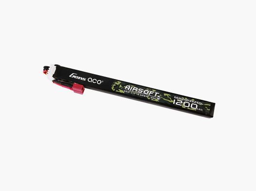 Gens Ace 25C 1200mAh 3S1P 11.1V AK Type LiPo-Akku mit T-Stecker