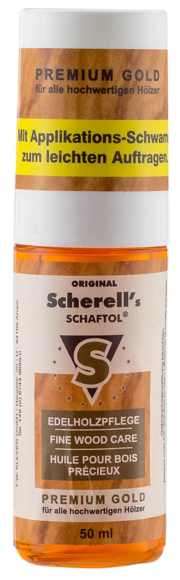 Schaftöl für Holz Premium Gold, Bild 6 von 8