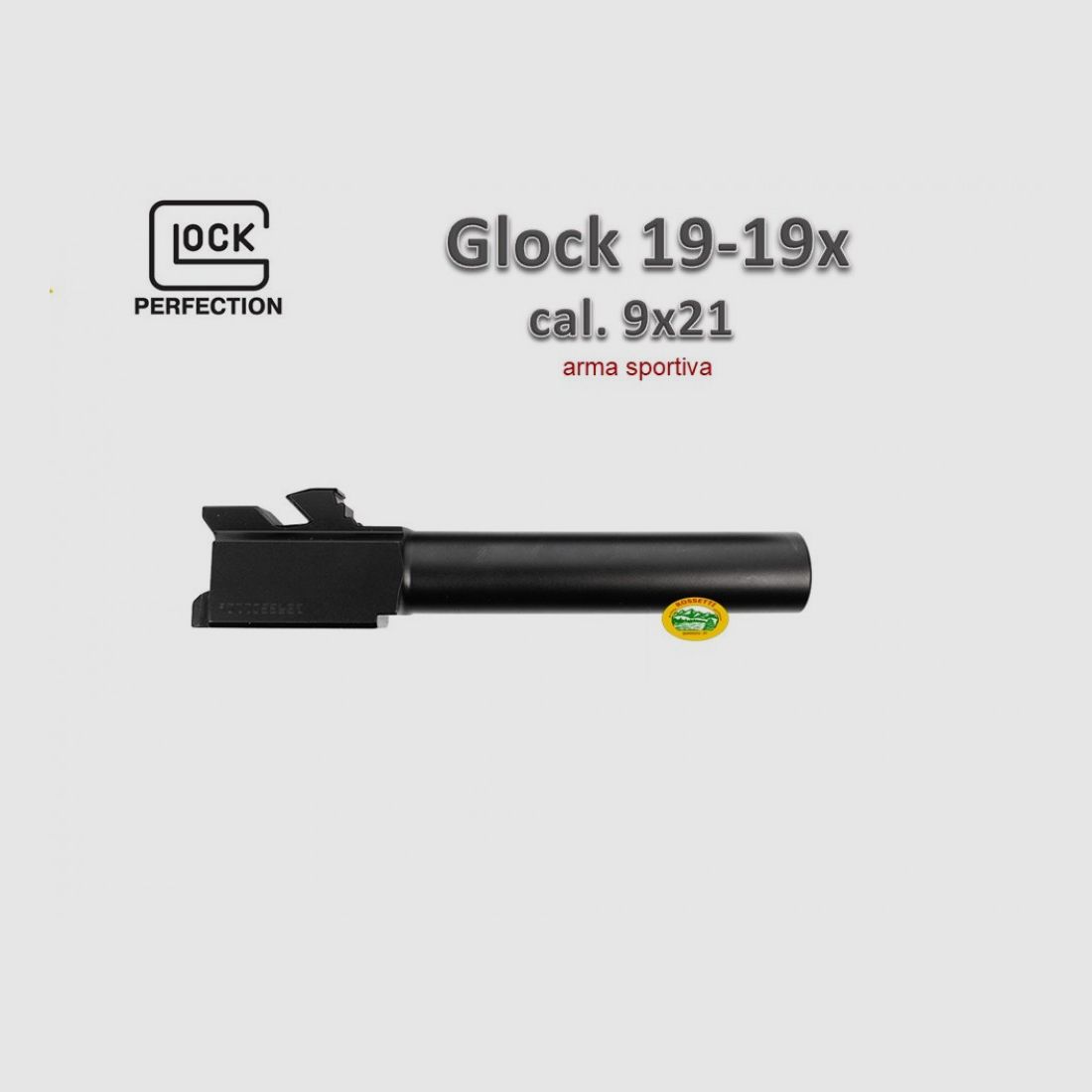 Glock Lauf 19-19X gebraucht Kal.9x21 R.16916