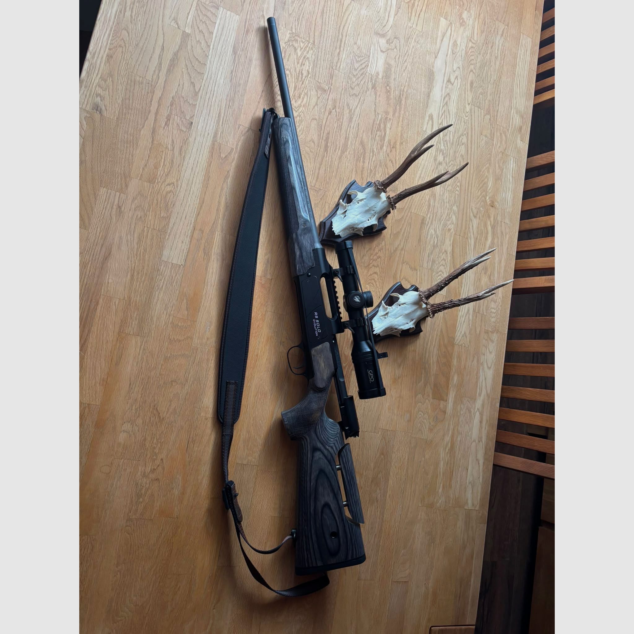 Strasser RS Solo Evolution ( 308 ) Neuwertiger Zustand ( GPO Spectra 6x 1-6x24i  Zielfernrohr) 