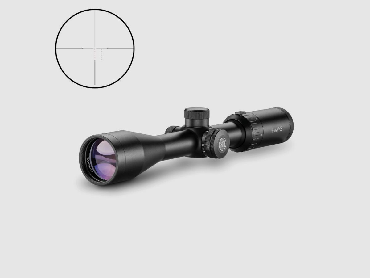 Hawke RS Vantage IR, 3-9x40 1", IR .22 LR HV Randfeuer