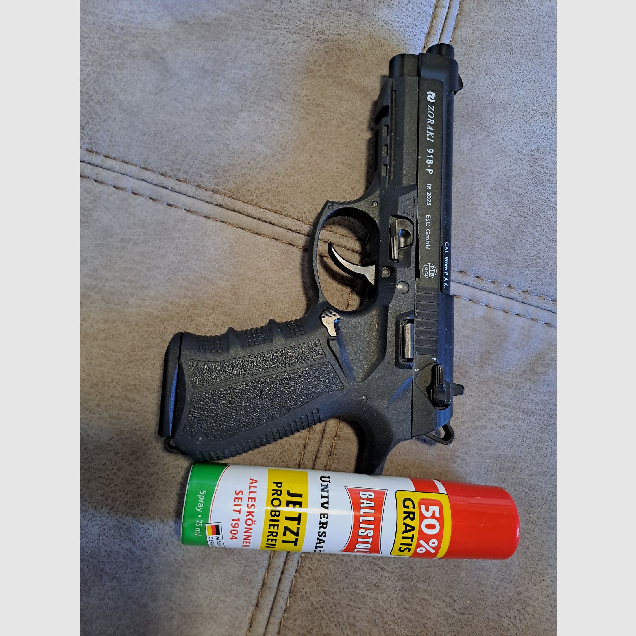 Schreckschuss Zoraki PtB 918-P CAL.9mm P.A.K.
