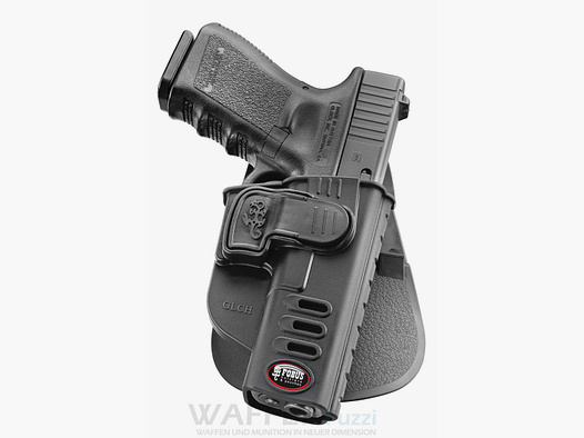 Fobus Paddle Trigger Locking Holster für Glock 17 & 19 mit Rotationsverstellung