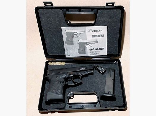 Zoraki 914 brüniert 9mm P.A.K.