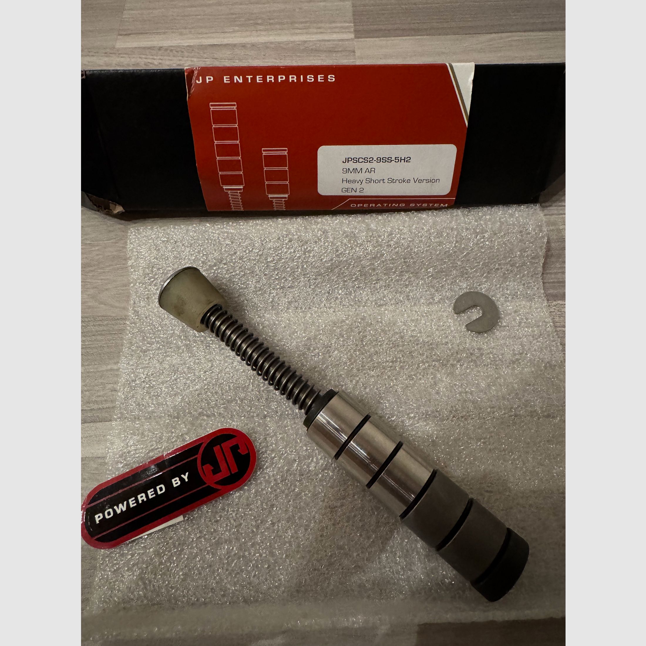 JP Silent Capture Federal Spring 9mm AR Heavy Short Stroke Version GEN 2