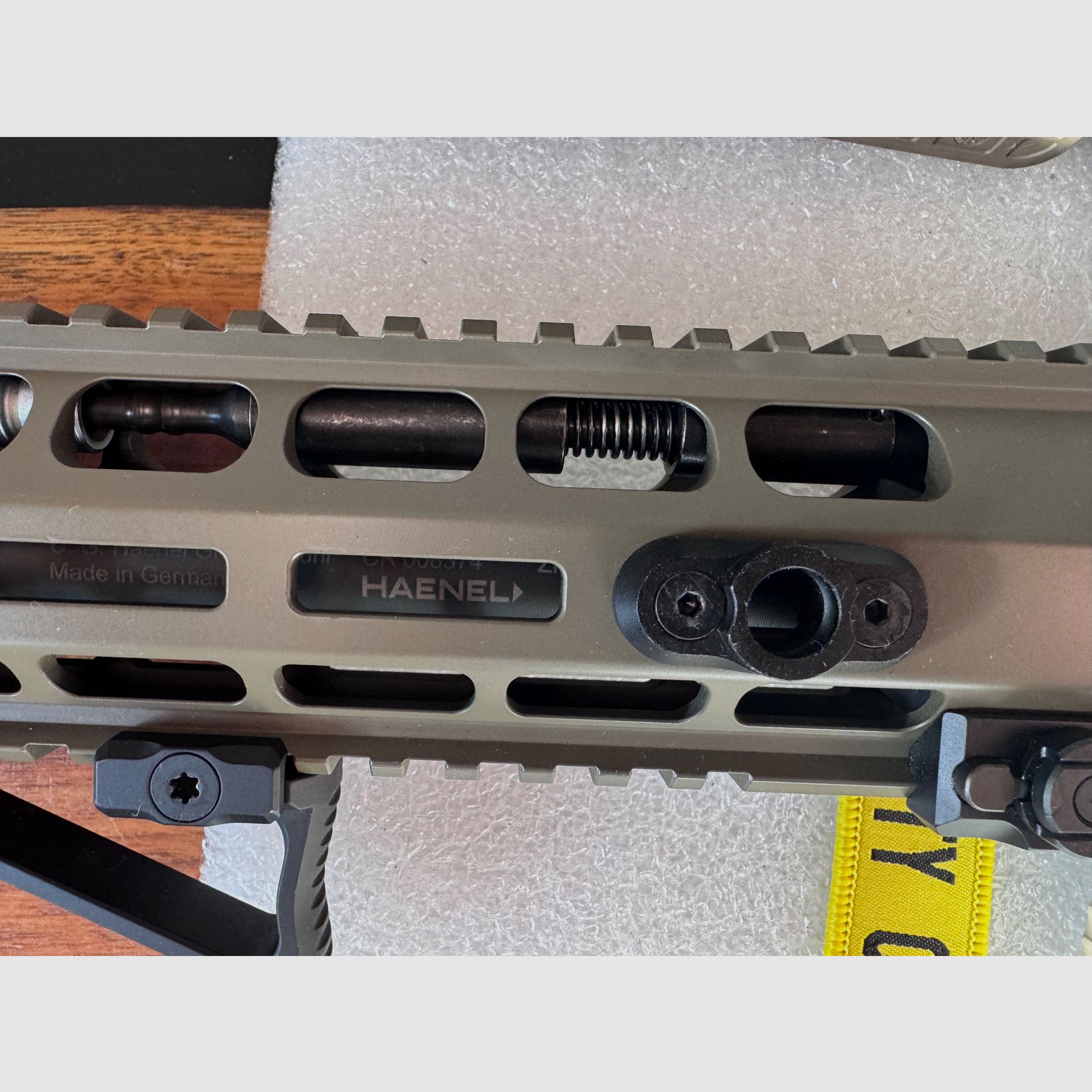 Haenel CR 223 16.5" – match trigger + magazine + adjustable gas port + ATec muzzle brake, image 15 of 18