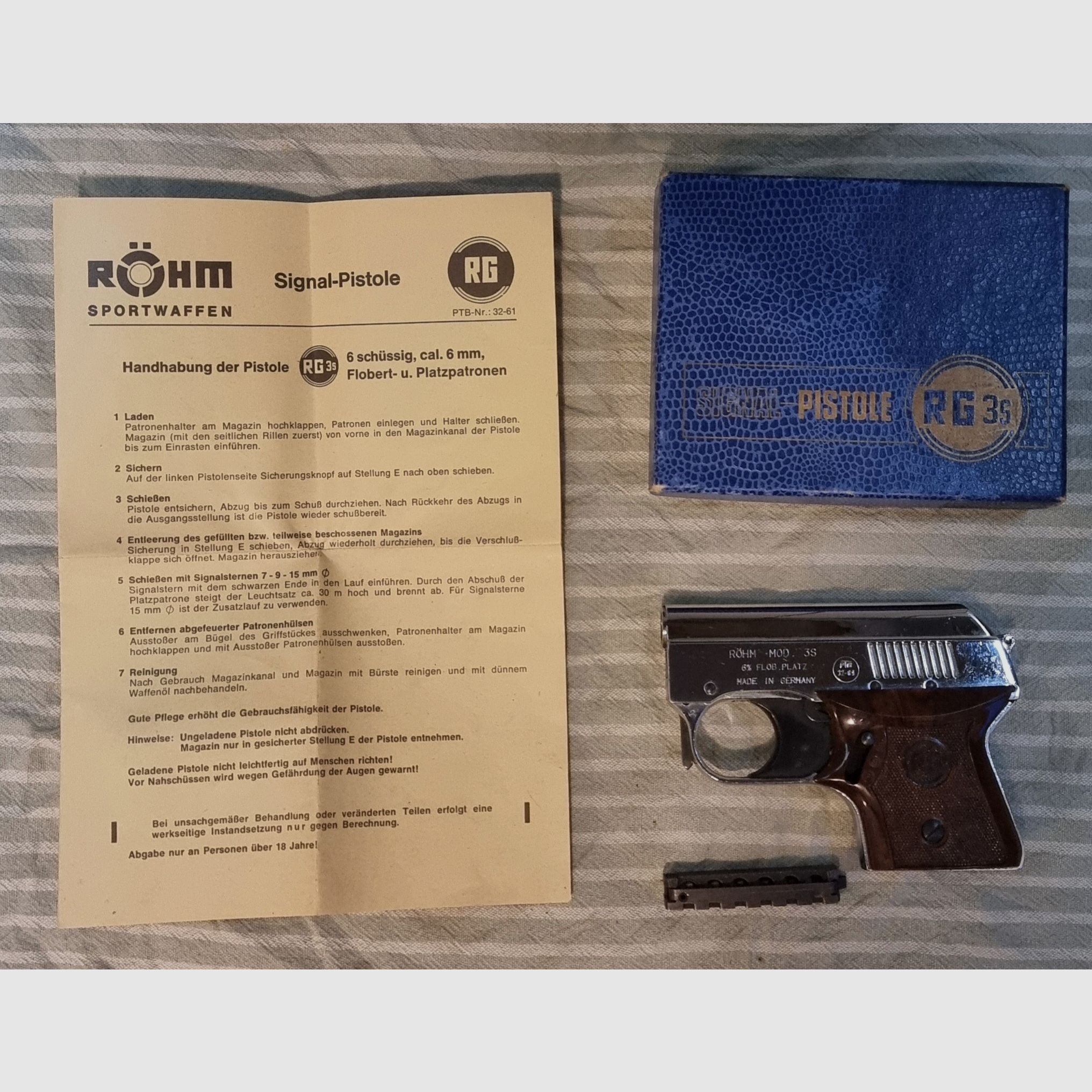 Röhm RG 3s in Chrom inkl. OVP