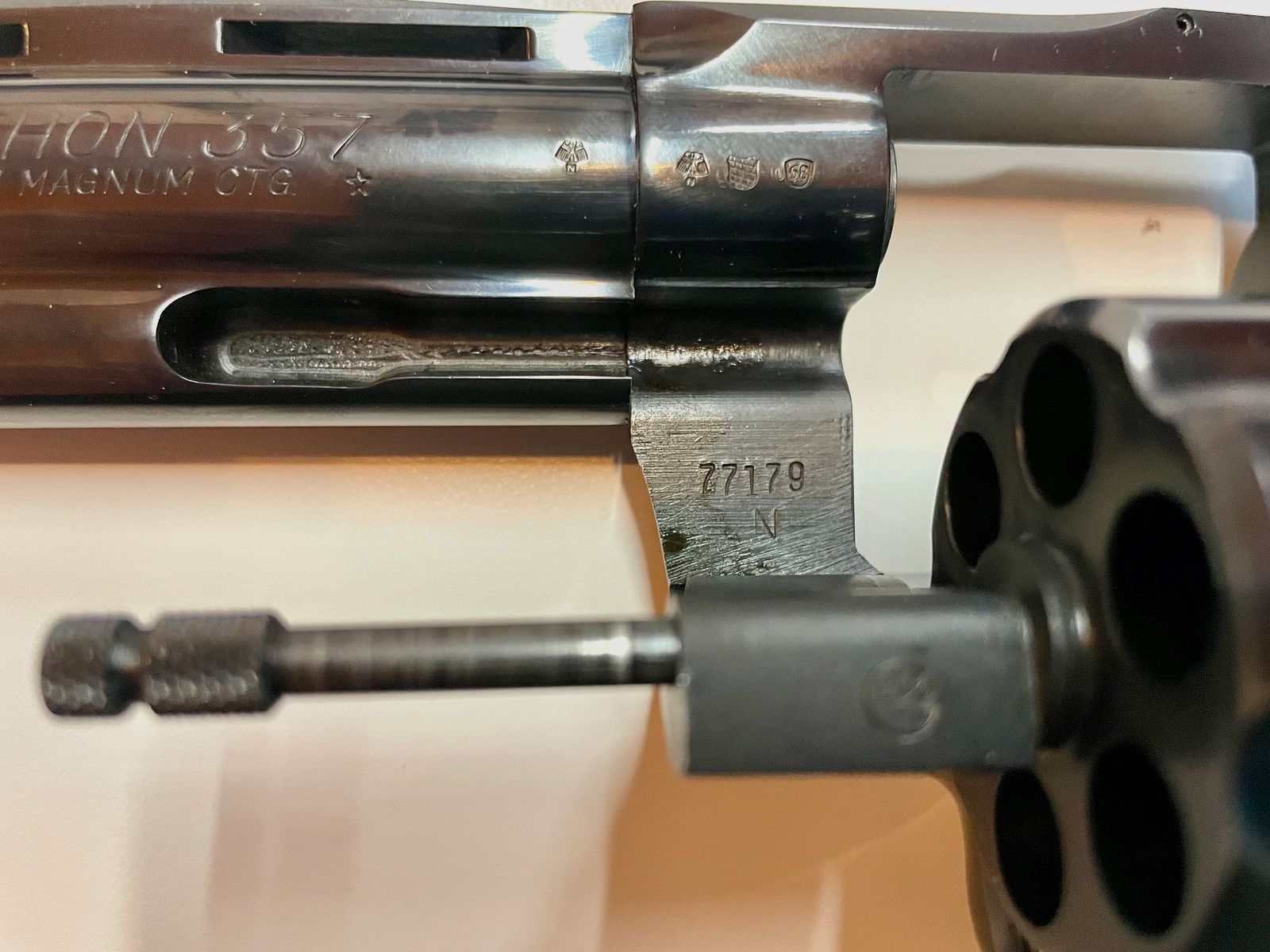 Colt Python .357Mag. CTG-  4" barrel length - Like new