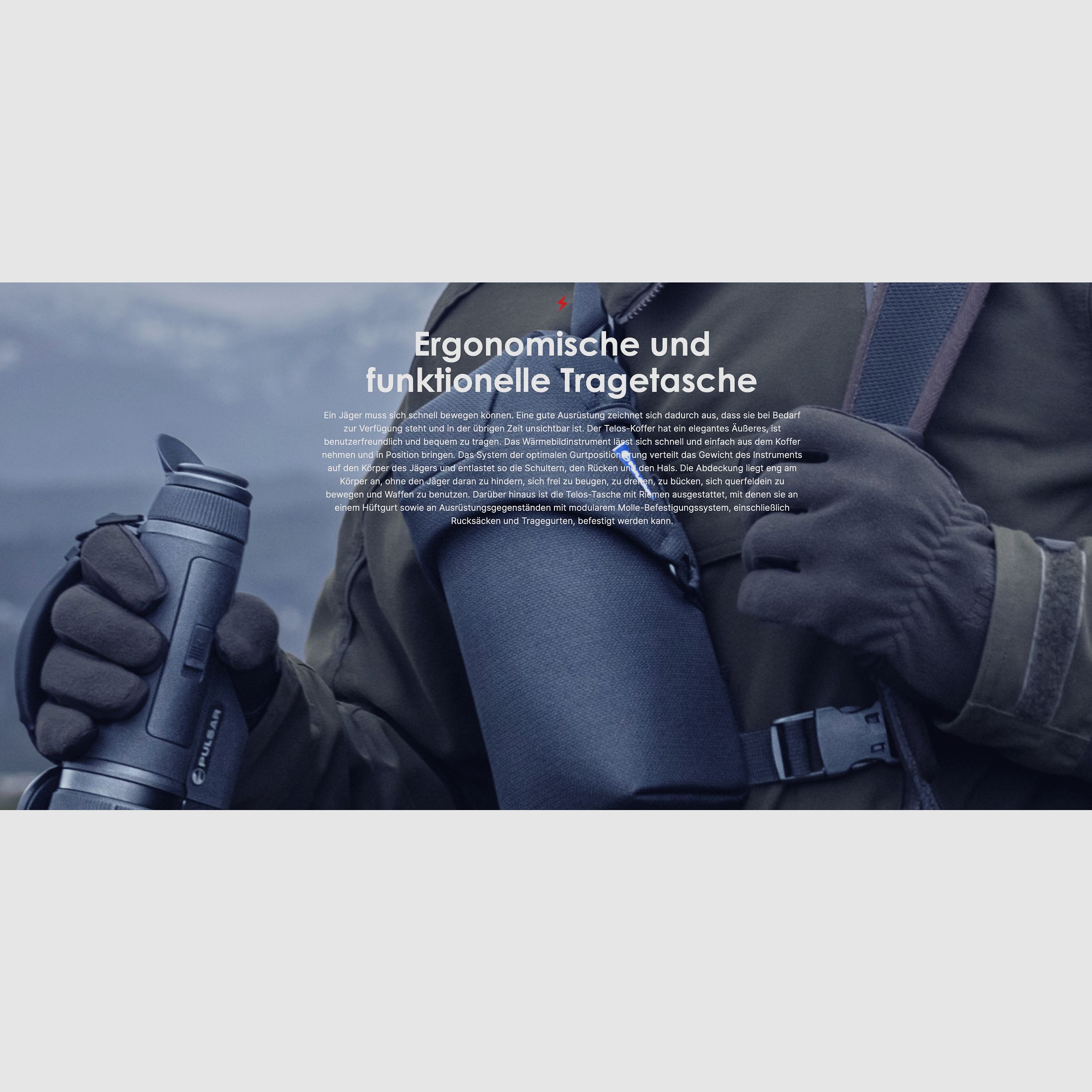 Pulsar Telos XQ35 dispositivo di imaging termico 384x288 pix. @ 17 µm NETD <25 mK