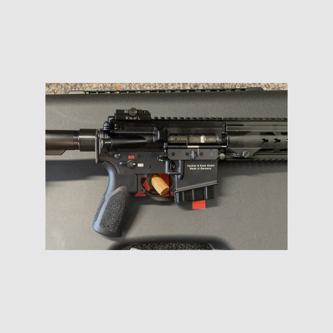 Neuware---Heckler&Koch MR223A3 .223Rem. 16,5" Lauf, Slim-Line Handschutz schwarz