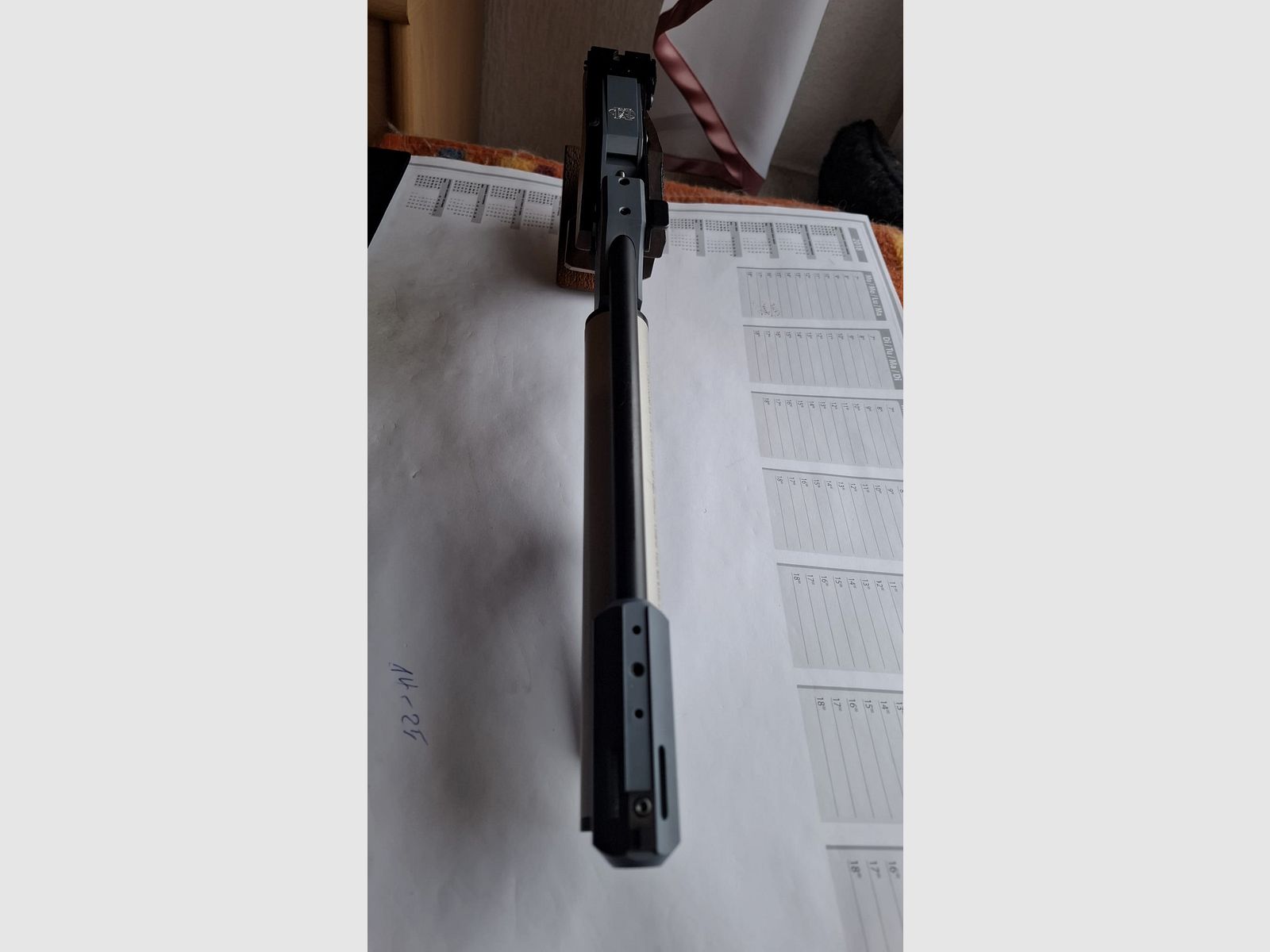 Pistolet à air Anschütz SAM M10 Cal.4,5