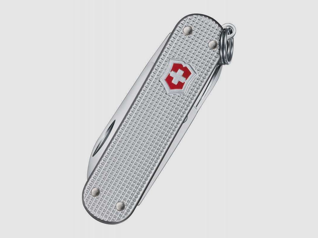 Victorinox Kleines Taschenmesser Classic Alox silber