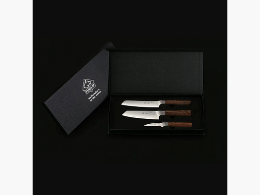 Conjunto PUMA IP de 3: pequeño chef, santoku y cuchillo de pelar