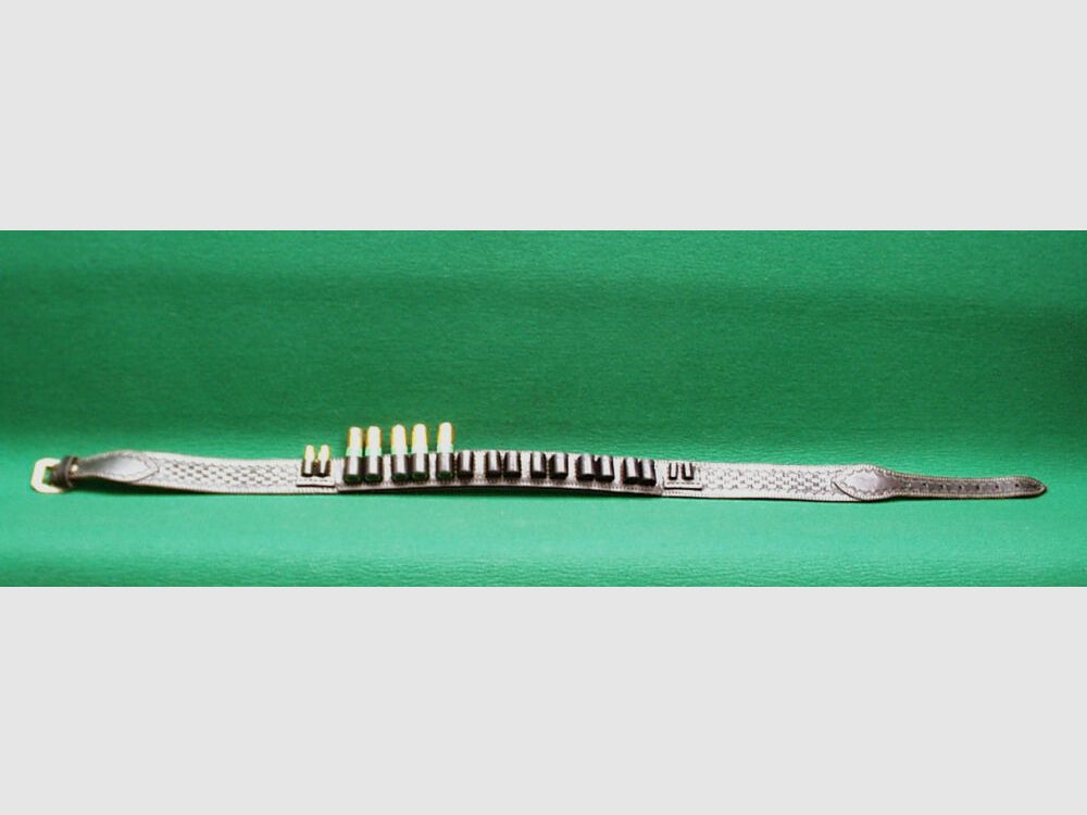 Custom Made Leder Gürtel, schwarz, 5cm breit