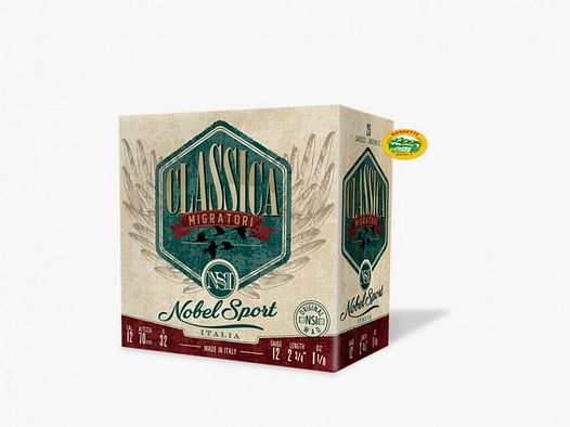 NOBEL Patronen Classica Kal.12 gr.32 pb.10