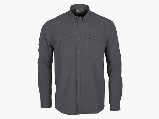 Pinewood Everyday Travel L/S Shirt M Ash Grey