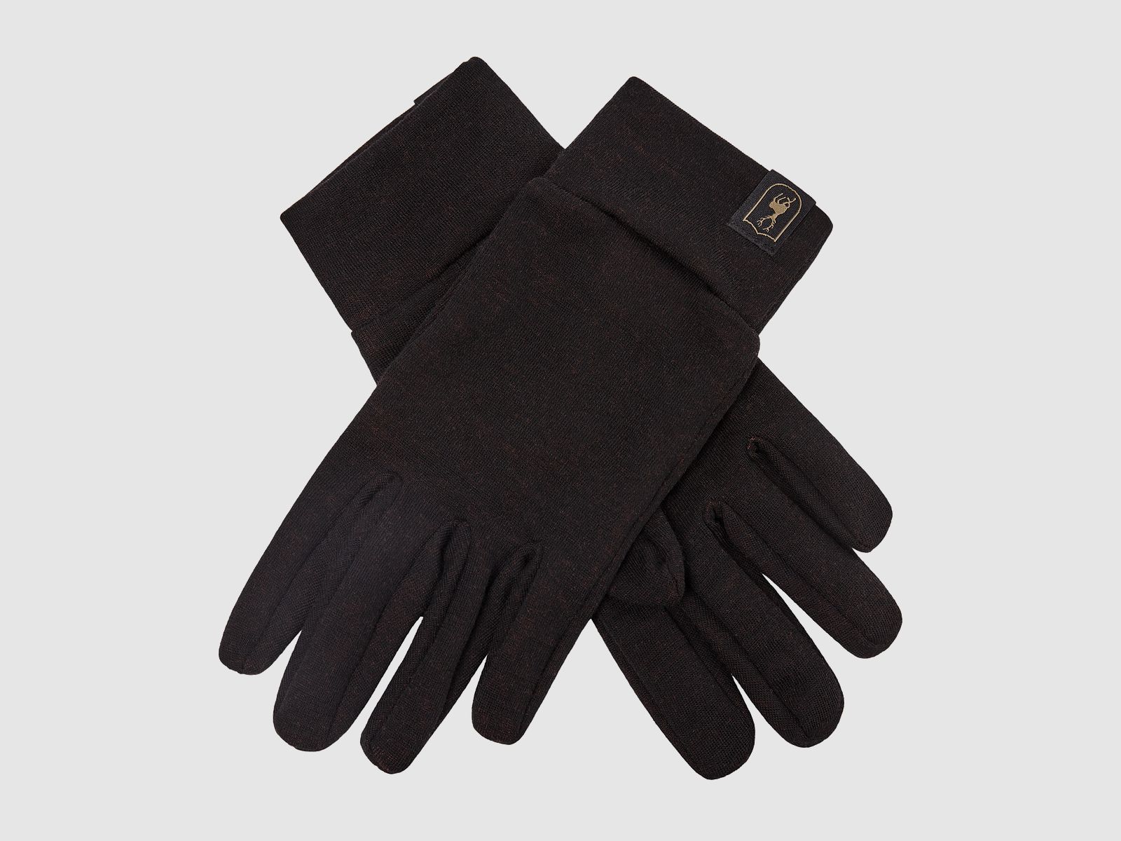 Deerhunter Quinn Merino Gloves Black Oak M