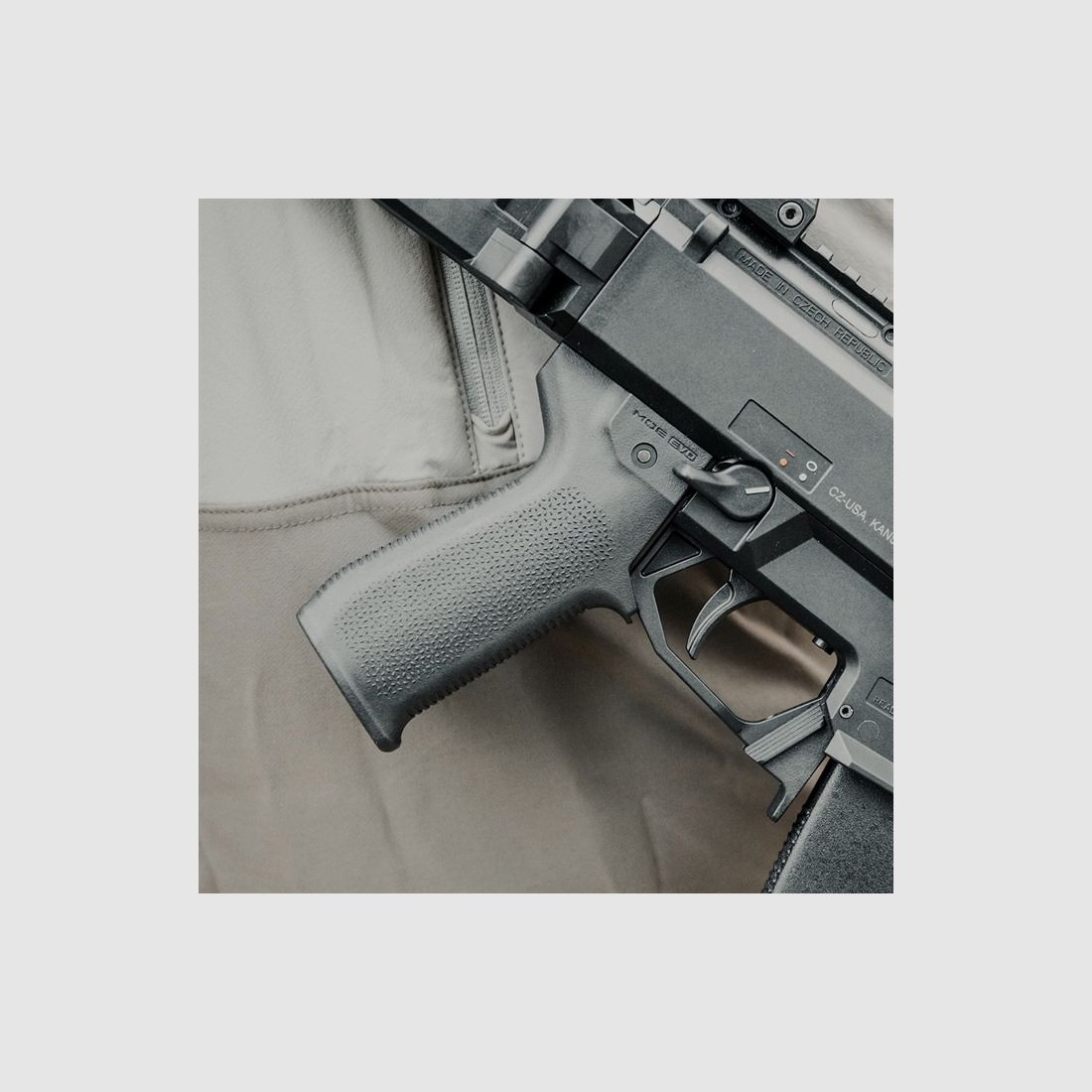 MAGPUL MOE EVO GRIP POLYMER FOR CZ SCORPION EVO 3 BLACK, imagen 4 de 6