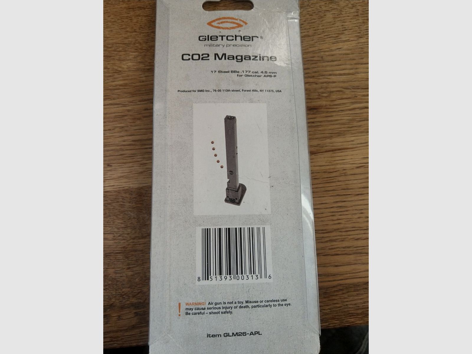 Magazynek do pistoletu CO2 Gletcher APS