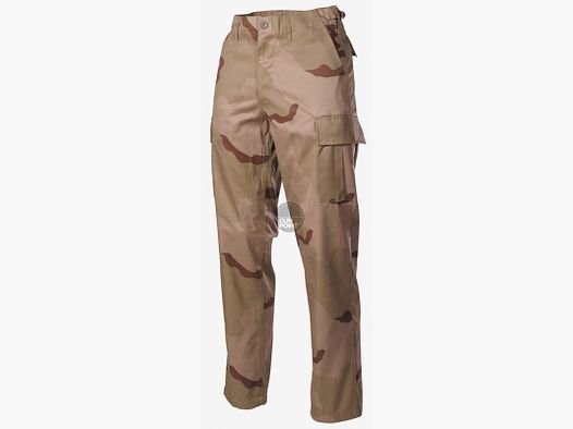 US Kampfhose, BDU,3 Farben desert - Größe: XXL