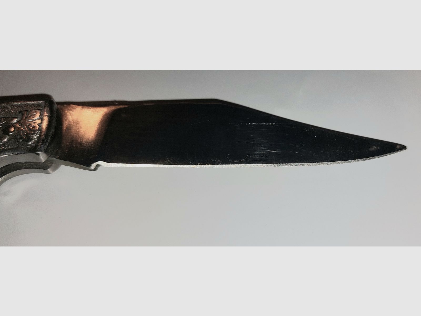Pocket knife with rider motif, price negotiable