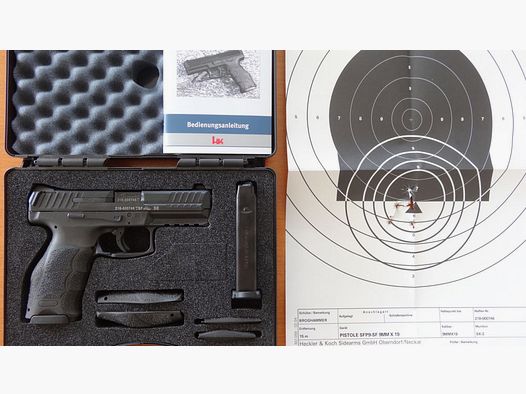 Heckler & Koch SL pistol: Heckler & Koch SFP 9 - Cal. 9mm