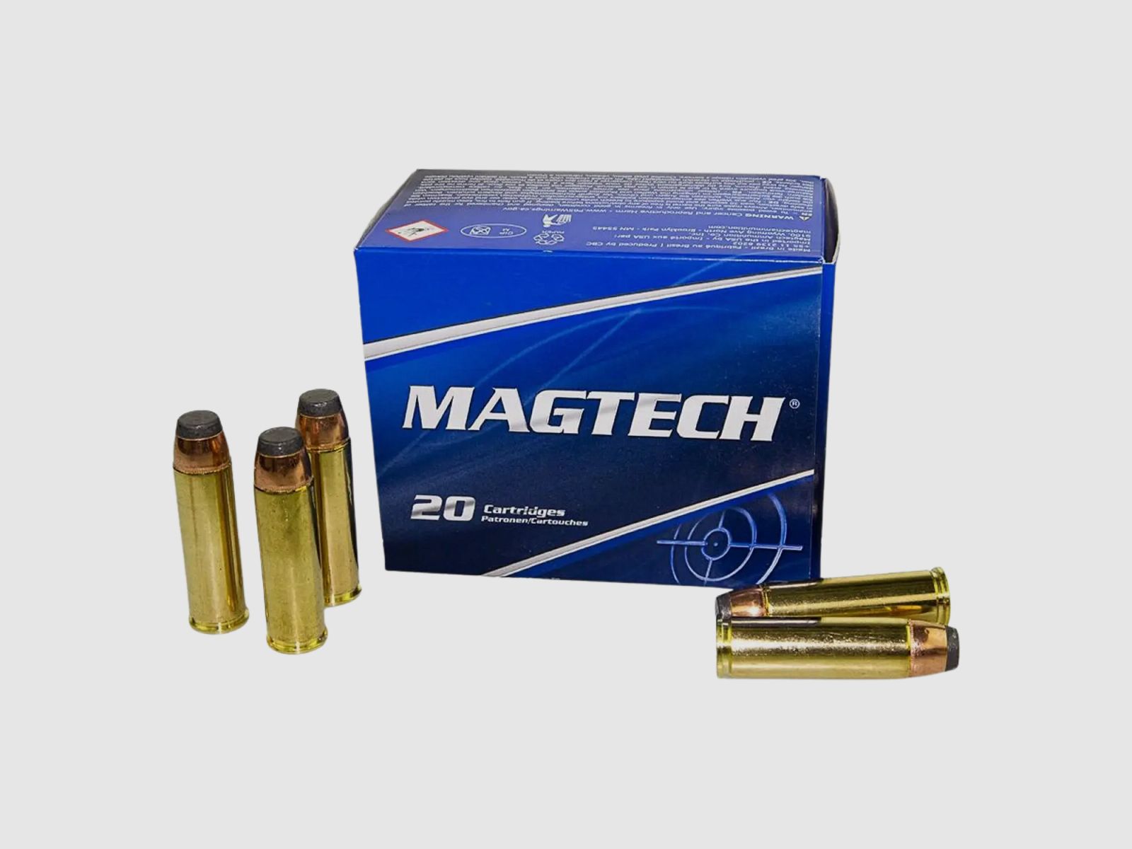 Magtech .500 S&W SJSP-Flat Light Loading 325gr 20 Rounds