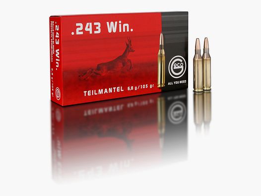 Büchsenpatronen GECO 243 Win. TM