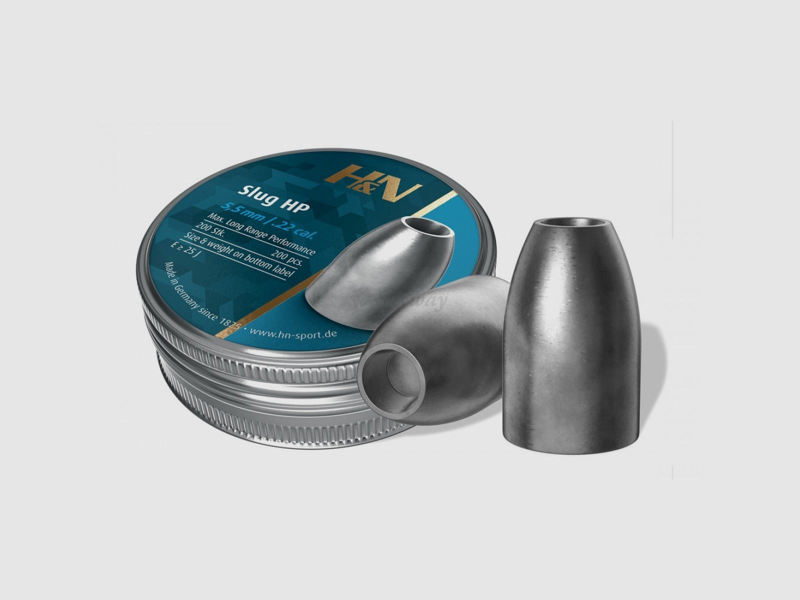 Skyway H&N SLUG HP.218 / 5,53 MM 25 GRAIN (200), imagen 2 de 3
