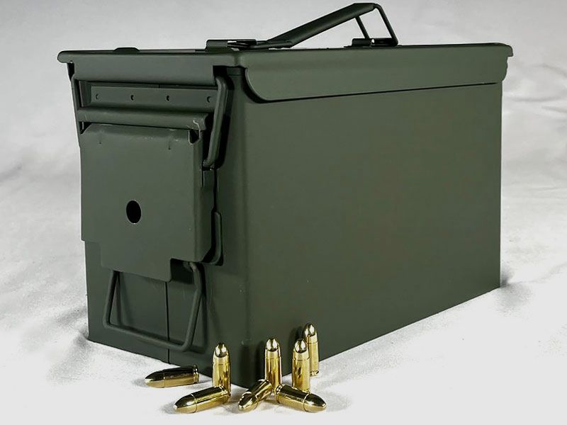 MAGTECH-Munitionsbox 9 mm Luger FMJ 124 grs / 8,0 g 1 Munitionskiste (1.550 Schuss á 0,289 €*)