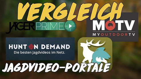 Jagdvideos online schauen - Jäger Prime, Parey Go, Hunt on Demand, My OutdoorTV